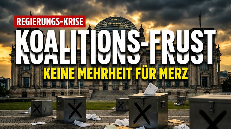 Koalitions-Frust: Kein Regierungsbündnis überzeugt die Deutschen