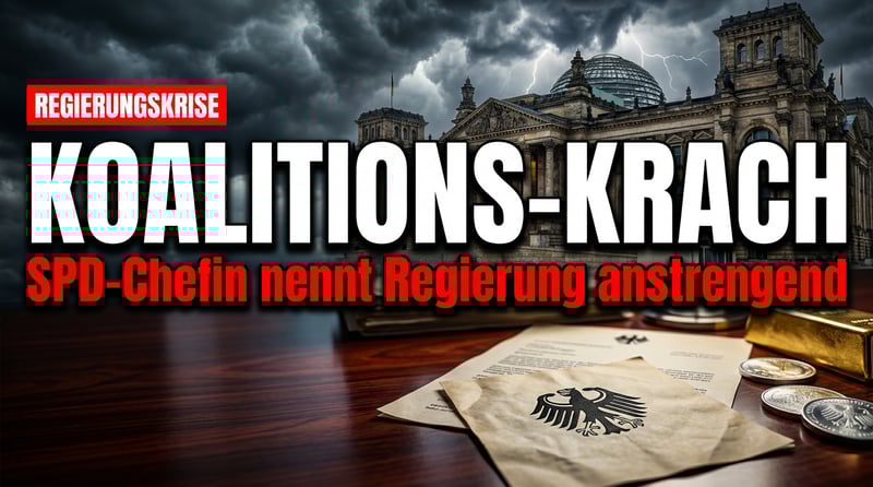 Koalitions-Krach in Berlin: Wenn selbst die SPD-Chefin ihre eigene Regierung „anstrengend" nennt