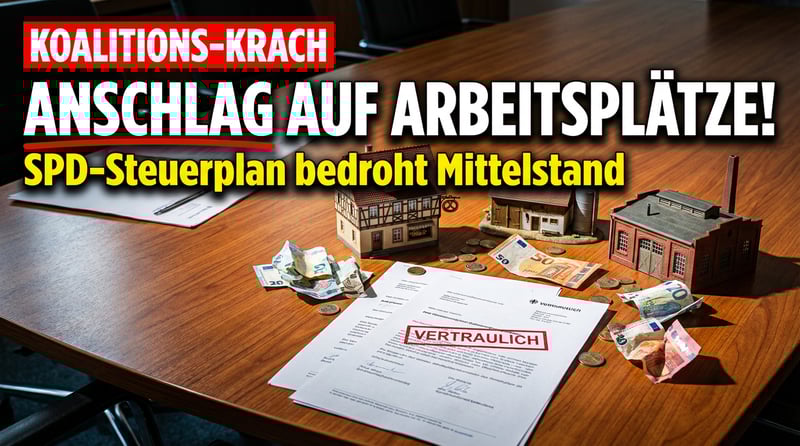 Koalitionskrach: CDU wirft SPD „Anschlag auf Arbeitsplätze" vor