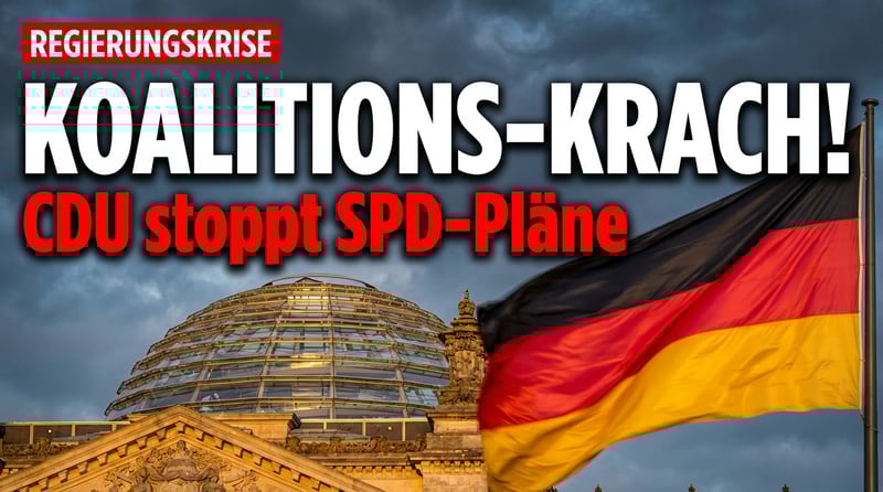 Koalitionskrach um Asylbewerber: CDU erteilt SPD-Bleiberechtsplänen klare Absage