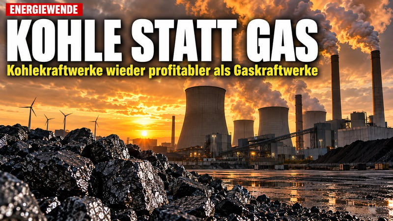 Kohle-Comeback: Die Energiewende zerschellt an der RealitÀt!