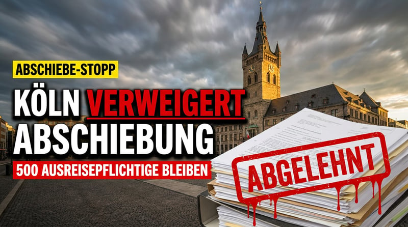 Köln sagt Nein zur Abschiebung: 500 Ausreisepflichtige, die niemand nach Hause bringen will