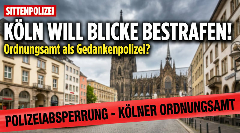 Köln will Blicke kriminalisieren: Wenn das Ordnungsamt zur Sittenpolizei wird