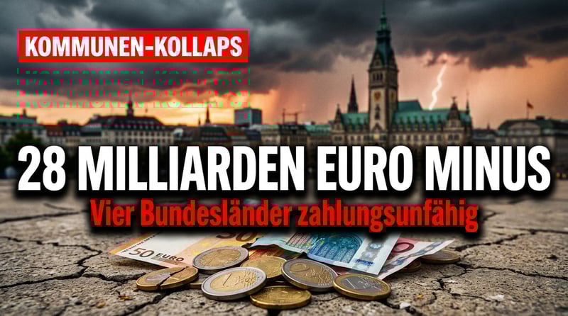 Kommunale Finanzkrise erreicht dramatischen Höhepunkt: Vier Bundesländer vor dem Kollaps