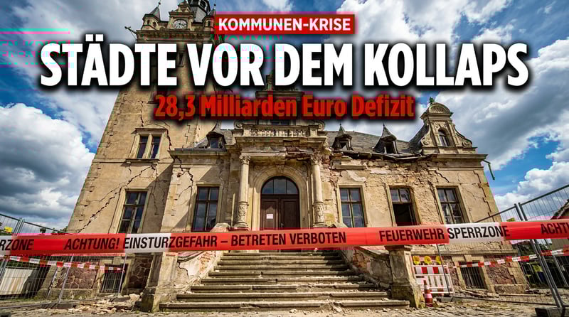 Kommunale Finanzkrise: Städte und Gemeinden stehen vor dem Abgrund
