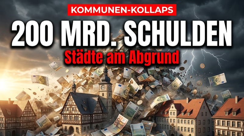Kommunen am Abgrund: 200 Milliarden Schulden – und Berlin schaut weg