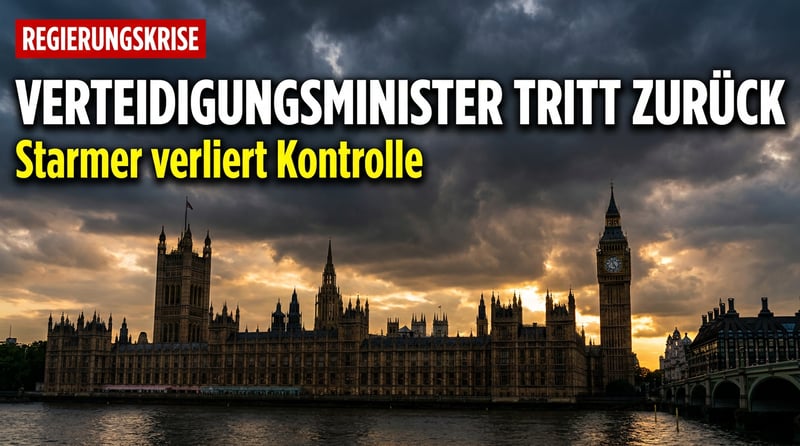 Königreich in Aufruhr: Britischer Verteidigungsminister wirft im Etatkrieg das Handtuch
