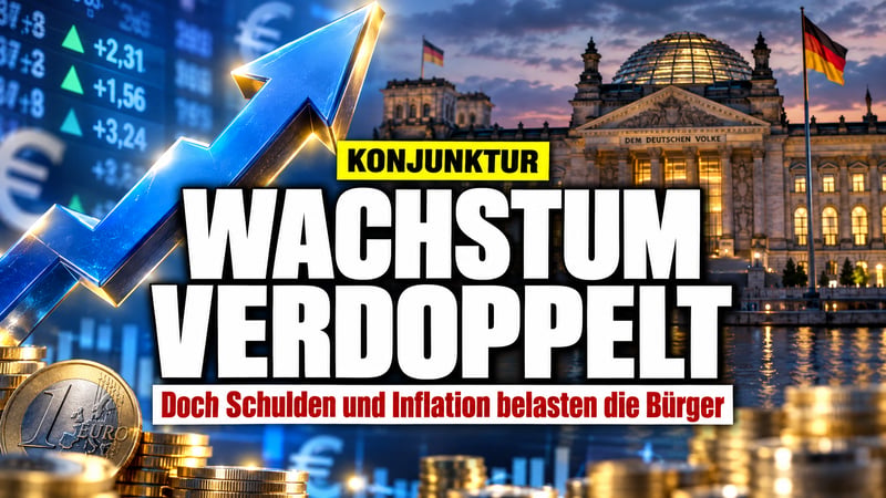Konjunktur-Wunder mit Haken: Ökonomen verdoppeln Wachstumsprognose!