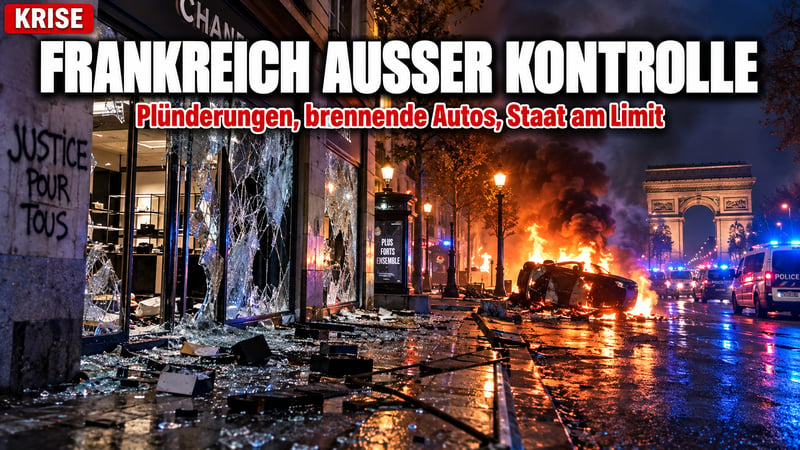 Kontrollverlust in Frankreich: Plünderer, Schulden, ein Staat am Limit
