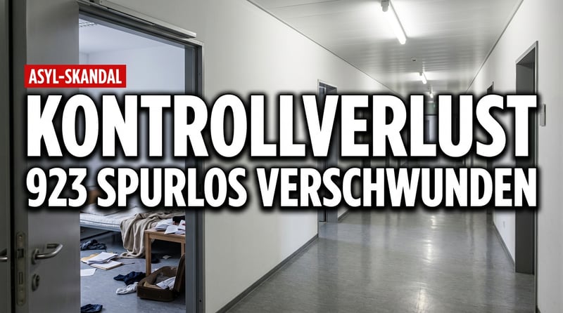 Kontrollverlust in Rheinland-Pfalz: Fast tausend Asylbewerber spurlos verschwunden