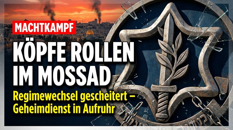 Köpfe rollen im Mossad: Wie ein gescheiterter Regimewechsel Israels Geheimdienst erschüttert