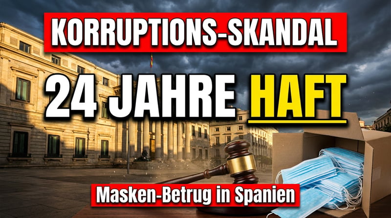 Korruptions-Beben in Madrid: 24 Jahre Haft für Sánchez-Vertrauten im Masken-Skandal