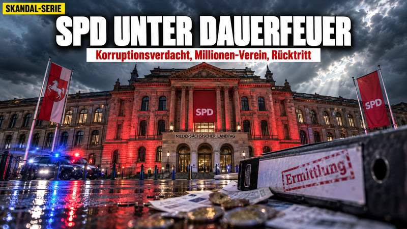 Korruptionsverdacht und Bluttat: Die SPD Niedersachsens unter Dauerfeuer