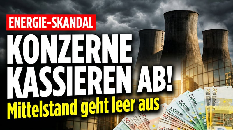 Kraftwerksgesetz à la Reiche: Wie die Großkonzerne den Reibach machen – und der Mittelstand das Nachsehen hat