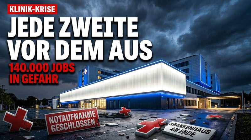 Krankenhaus-Kahlschlag: Steht jede zweite Klinik vor dem Ruin?