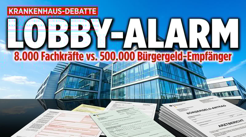 Krankenhauslobby gegen Syrer-Rückkehr: Wenn 8.000 Fachkräfte plötzlich wichtiger sind als 500.000 Bürgergeldempfänger