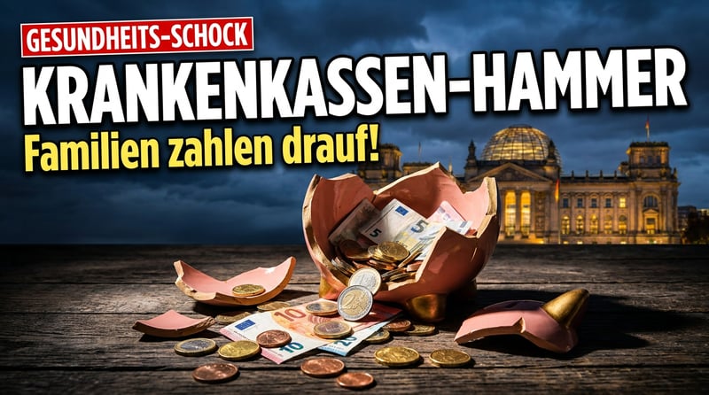 Krankenkassen-Hammer: Merz-Regierung schröpft Familien und Gutverdiener – Leistungen werden gleichzeitig gekürzt