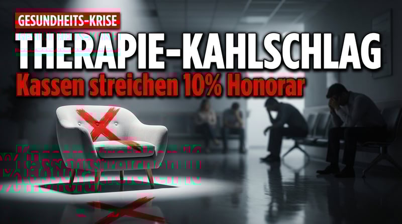 Krankenkassen planen drastische Kürzungen bei Psychotherapie – Ärzte schlagen Alarm