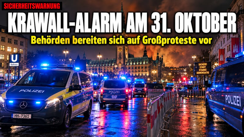 Krawall-Import aus Paris? Deutschland zittert vor dem 31. Oktober