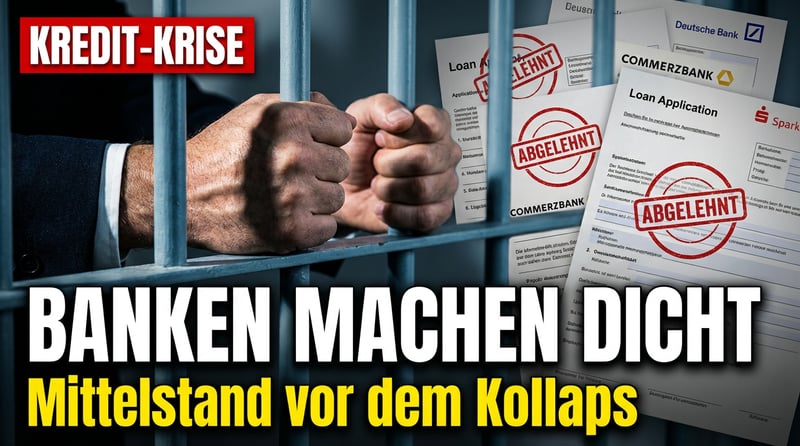 Kreditklemme erreicht dramatischen Höhepunkt: Deutschlands Mittelstand kämpft ums Überleben