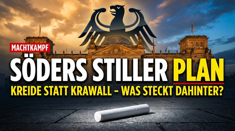 Kreide statt Krawall: Wie sich Markus Söder klammheimlich für die Zeit nach Merz warmläuft