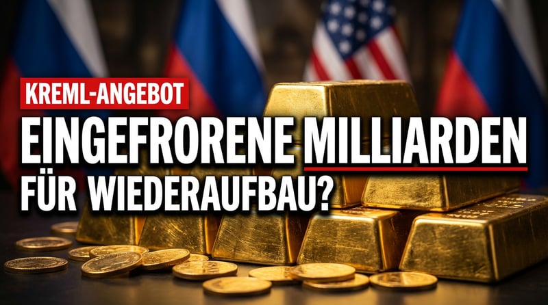 Kreml-Chef überrascht mit Milliarden-Offerte: Eingefrorene Gelder für den Wiederaufbau