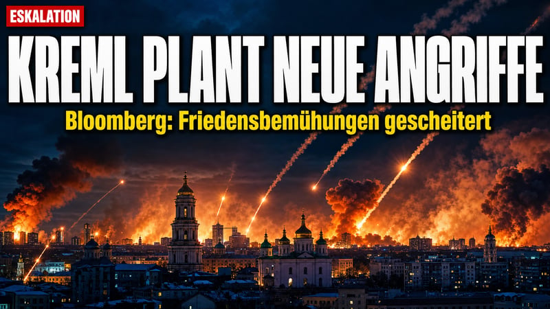 Kreml-Kalkül: Bloomberg meldet neue Eskalationsstufe im Ukraine-Krieg