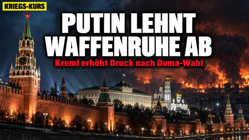Kreml macht dicht: Warum Putin von Friedensgesprächen abrückt