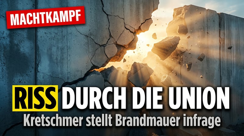 Kretschmer sägt an der Brandmauer – während Merz noch an alten Dogmen festhält