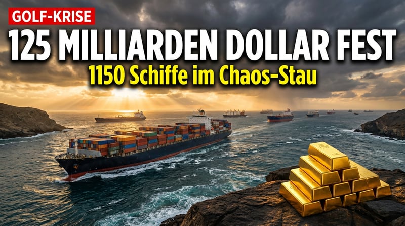 Krieg am Golf: Wie die Straße von Hormus zur Milliardenfalle wird – und was das für Ihr Vermögen bedeutet