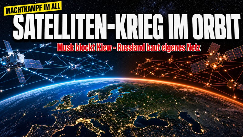Krieg im Orbit: Musk blockt Kiew – Moskau baut sein eigenes Starlink