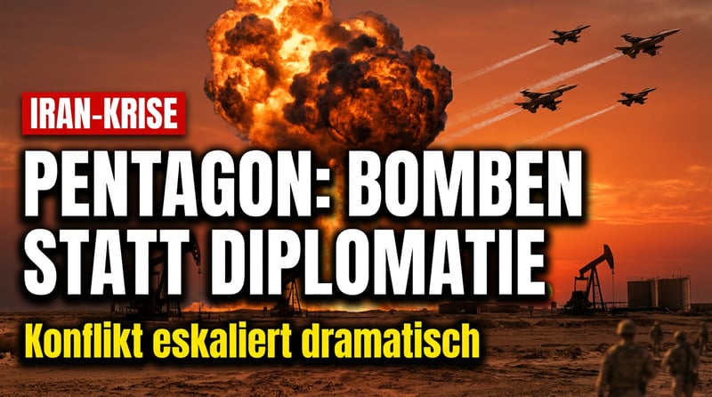 Krieg statt Diplomatie: Pentagon will mit Bomben verhandeln – Iran-Konflikt eskaliert dramatisch