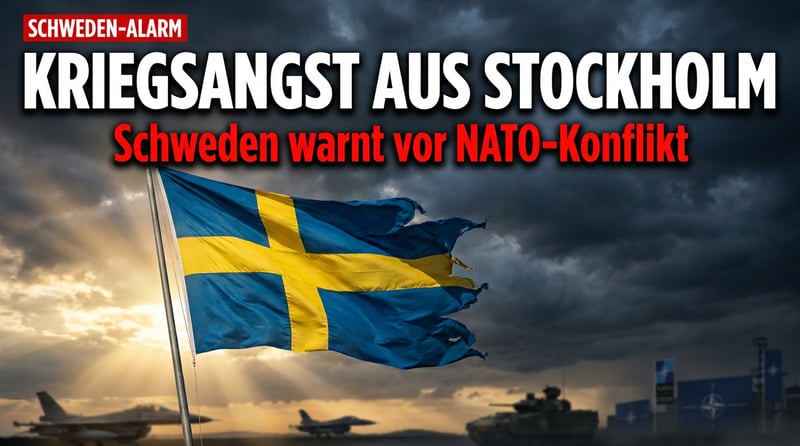 Kriegsangst aus Stockholm: Schweden beschwört Russland-NATO-Konflikt herauf