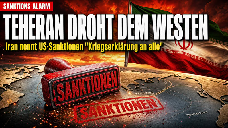 „Kriegserklärung an alle": Teheran wettert gegen Trumps Sanktionshammer