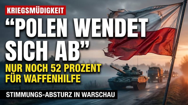 Kriegsmüdigkeit bei den Nachbarn: Warum selbst Polen die Ukraine-Hilfe zunehmend infrage stellt