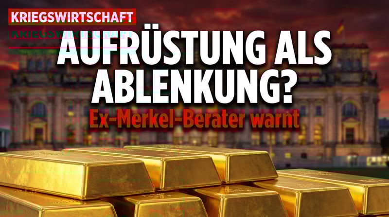 Kriegswirtschaft als Ablenkungsmanöver? Ex-Merkel-Berater schlägt Alarm