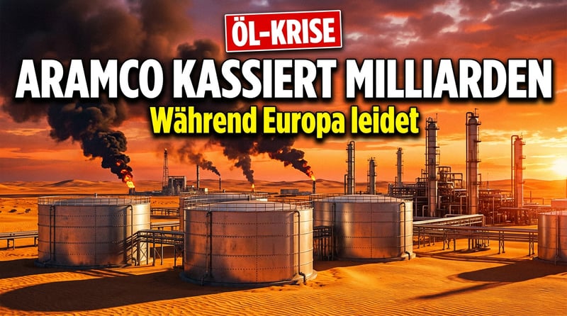 Krisenprofiteur Aramco: Während die Welt am Öltropf hängt, klingelt in Riad die Kasse