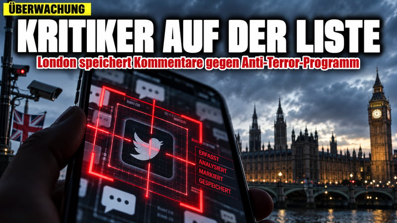 Kritik unter Beobachtung: London legt Liste über Prevent-Gegner an