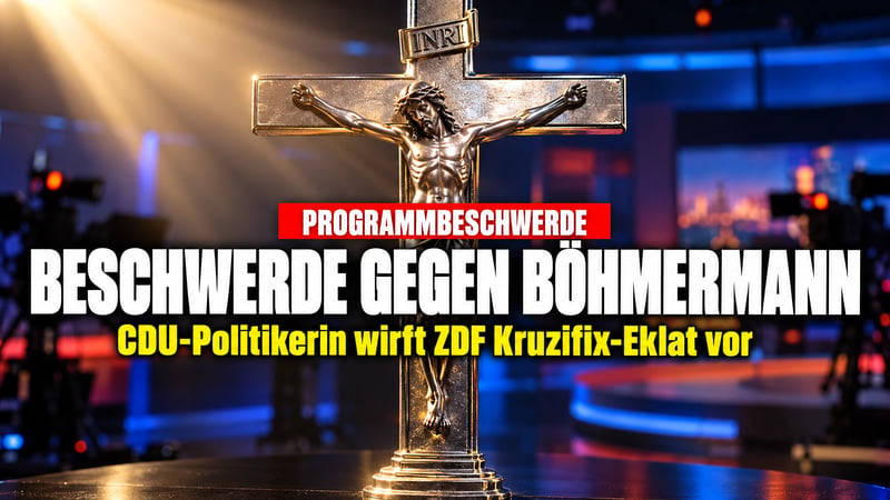 Kruzifix-Eklat im ZDF: Bosbach legt Beschwerde gegen Böhmermann ein!