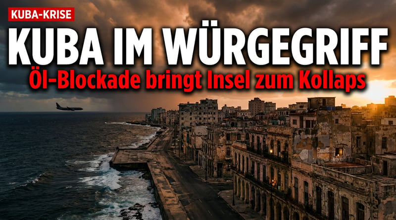 Kuba im Würgegriff: Wie Trump die Karibikinsel in die Knie zwingt