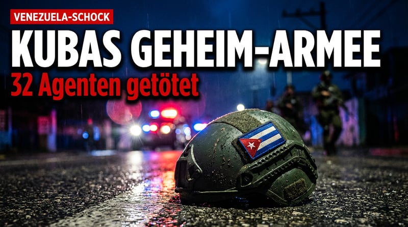 Kubas Schattenarmee entlarvt: 32 Geheimdienstagenten beim Schutz Maduros getötet