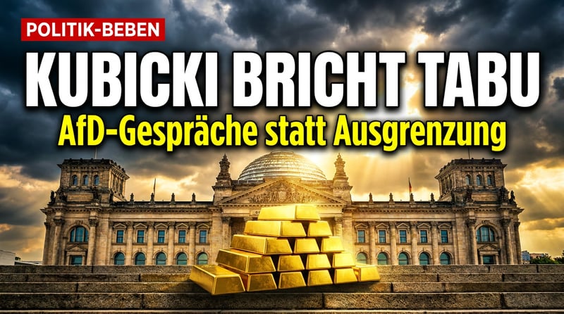 Kubicki bricht Tabu: Gespräche mit der AfD statt Ausgrenzung