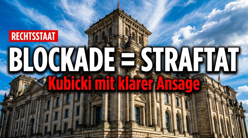 Kubicki spricht Klartext: Wer Parteitage blockiert, ist ein Straftäter – kein Held der Demokratie