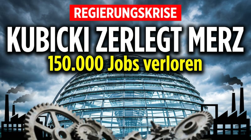 Kubicki zerlegt Merz und Klingbeil: „Alles nur vorgetäuscht"