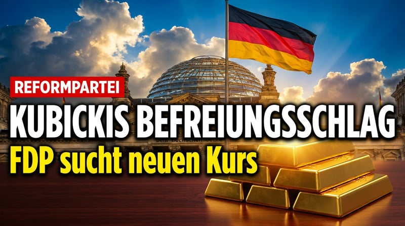 Kubickis Befreiungsschlag: FDP sucht ihren Platz als Reformpartei – doch reicht das noch?