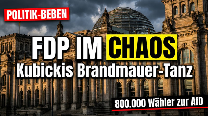 Kubickis Brandmauer-Tanz: Wie die FDP sich erneut ins politische Abseits manövriert