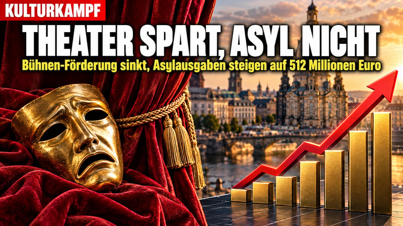 Kulturkampf ums Geld: Sachsen kürzt bei der Bühne, nicht beim Asyl