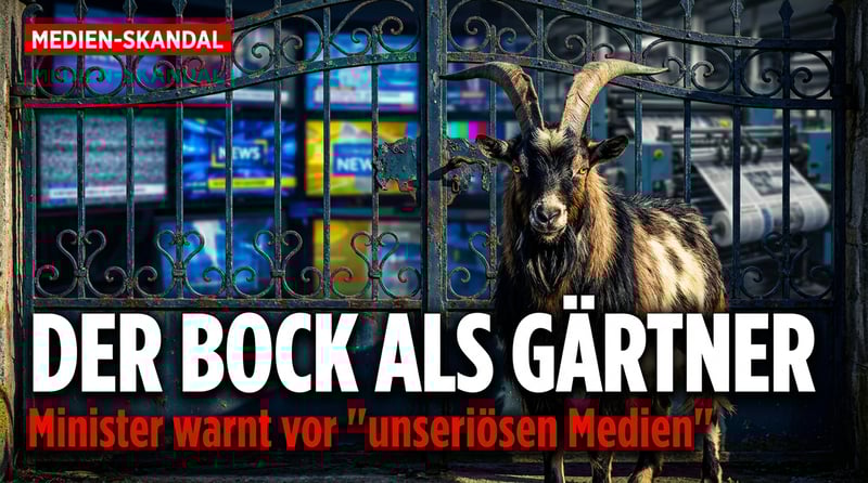 Kulturstaatsminister Weimer: Der Bock als Gärtner warnt vor „unseriösen Medien"