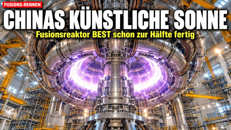Künstliche Sonne made in China: Peking greift nach dem Fusionsthron!