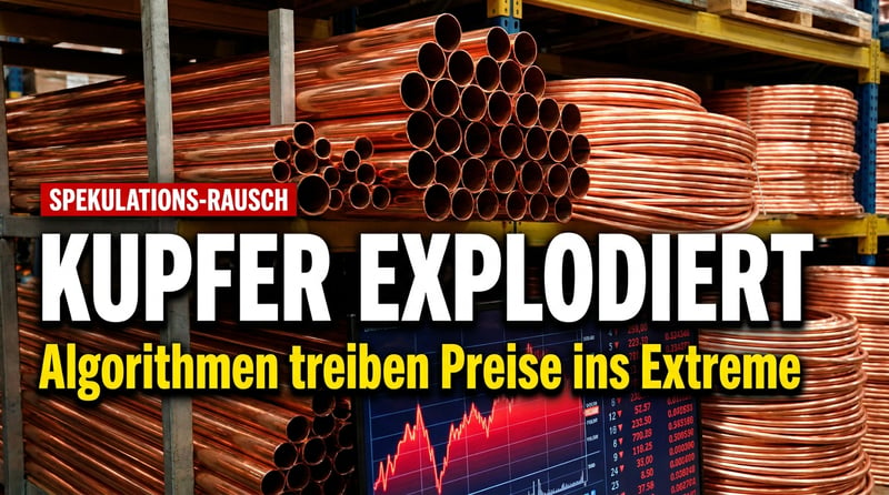 Kupfer im Spekulationsrausch: Wenn Algorithmen den Markt zum Pulverfass machen